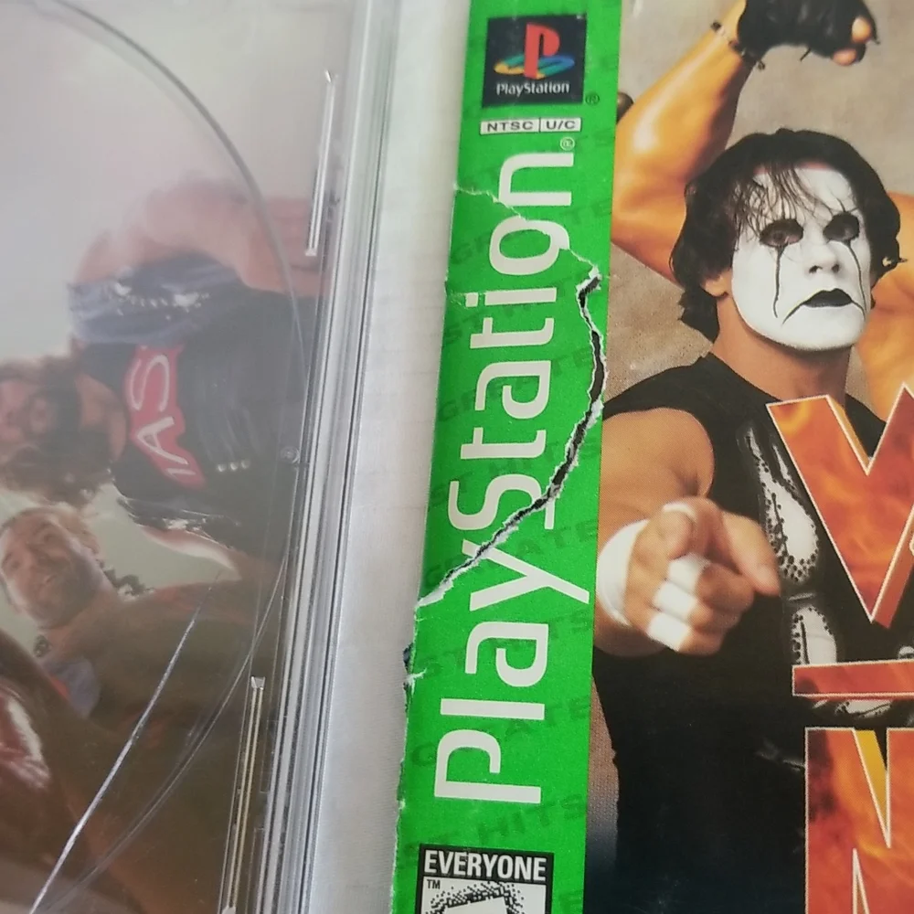 WCW Nitro PS1 Sony Playstation Complete Tested